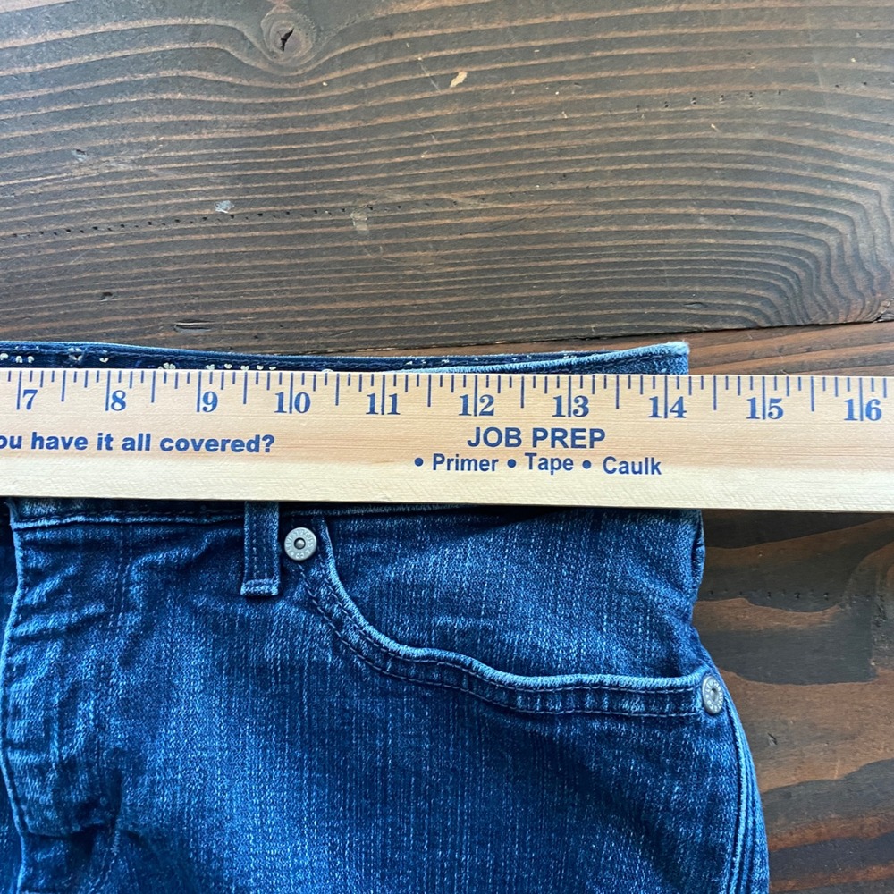 Levi's 525 Perfect Waist Jeans 28 Womens Straight Leg Dark Wash Denim Classic - Picture 5 of 9